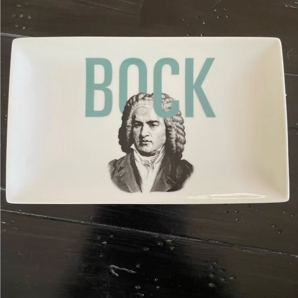Crate and Barrel NWT beer theme‎ cocktail plates